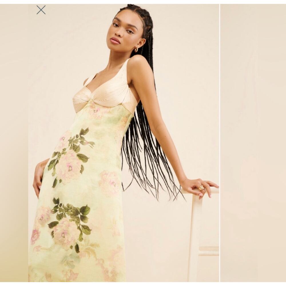 Geisha Designs Floral Maxi Slip Dress